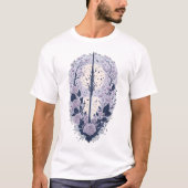 T-shirt Cruz gótica tatutaje 57 (Devant)