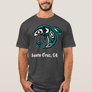 T-shirt Cruz Père Noël CA Native American Tribal Orca Kill