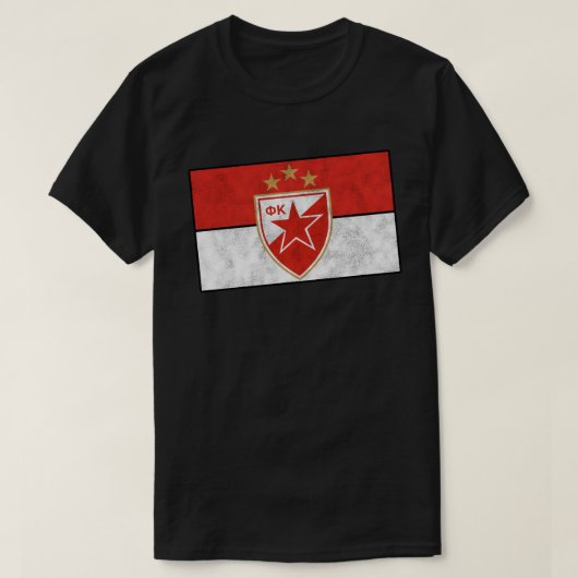 T-shirt Crvena Zvezda (Design devant)