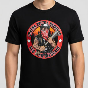 T-shirt Crvena Zvezda Beograd / Star rouge Belgrade