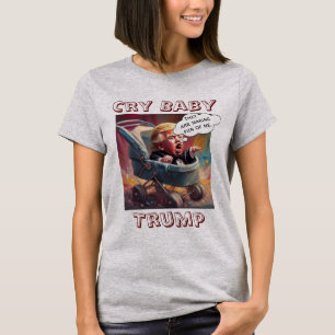 T-shirt Cry Baby Trump