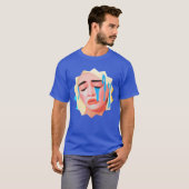 T-shirt Cry For What rétro (Devant entier)