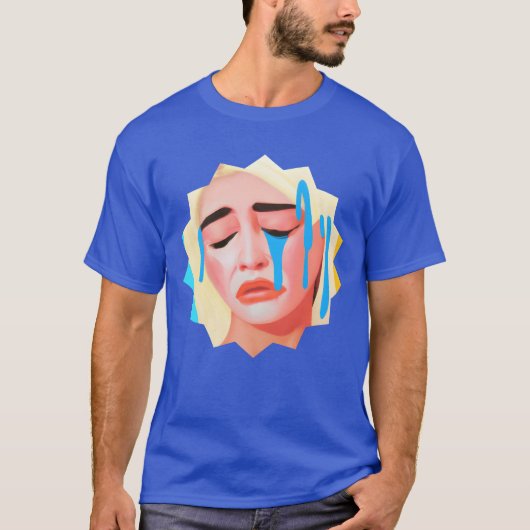 T-shirt Cry For What rétro (Devant)