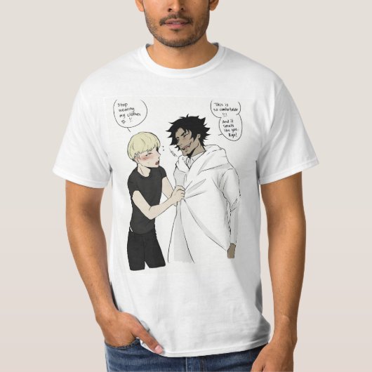 T-shirt Crybaby citations Anime (Devant)