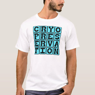 T-shirt Cryoconservation, congélation d'humains