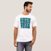 T-shirt Cryoconservation, congélation d'humains (Devant entier)