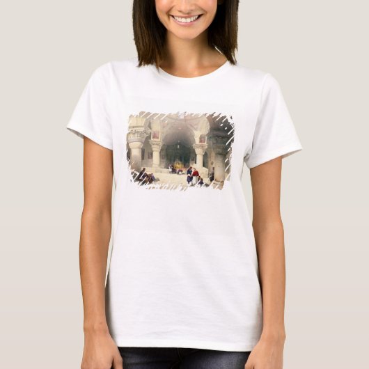 T-shirt Crypte du Saint Sépulcre, Jérusalem, plaque 20 f (Devant)