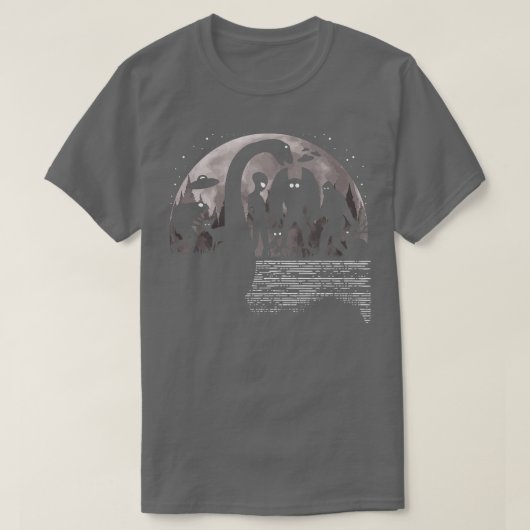 T-shirt Cryptides 4 (Design devant)
