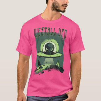 T-shirt Cryptides surnaturels Westall 66 Ufo
