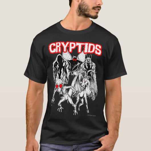 T-shirt Cryptids (Devant)