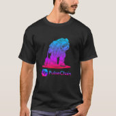 T-shirt Crypto à chaîne d'impulsions jeton Hex Cryptomonna (Devant)