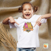 T-shirt CRYPTO BABY bébé avec nom et date de naissance