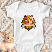 T-shirt CRYPTO BABY bébé avec nom et date de naissance