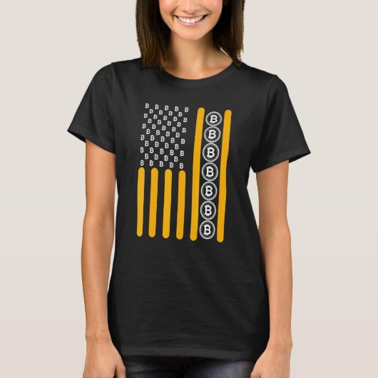 T-shirt Crypto Bitcoin Cryptomonnaie Blockchain Hodl Drape (Devant)