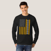 T-shirt Crypto Bitcoin Cryptomonnaie Blockchain Hodl Drape (Devant entier)