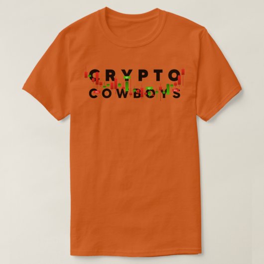 T-shirt Crypto Cowboys (Design devant)