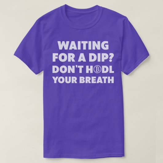T-shirt Crypto Crypto Bitcoin Funny Hodl 2 (Design devant)