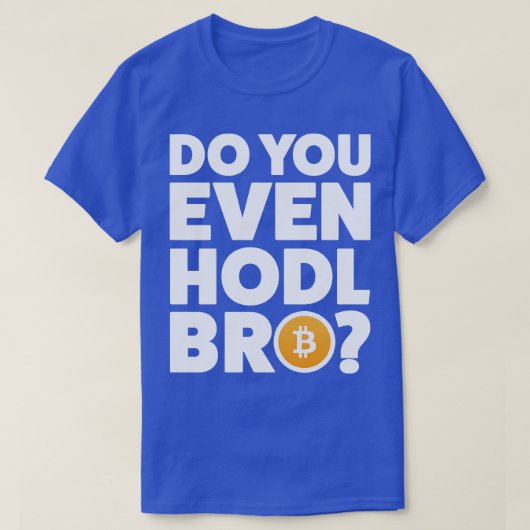 T-shirt Crypto Crypto Bitcoin Funny Hodl Bro Crypto (Design devant)