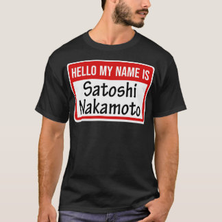 T-shirt Crypto Crypto Bitcoin Funny Hodl Satoshi N