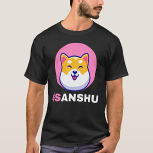 T-shirt Crypto de crypto-monnaie Sanshu Sanshu Inu