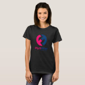 T-shirt Crypto de pièce de FuntoCurrency Fun Crypto (Devant entier)