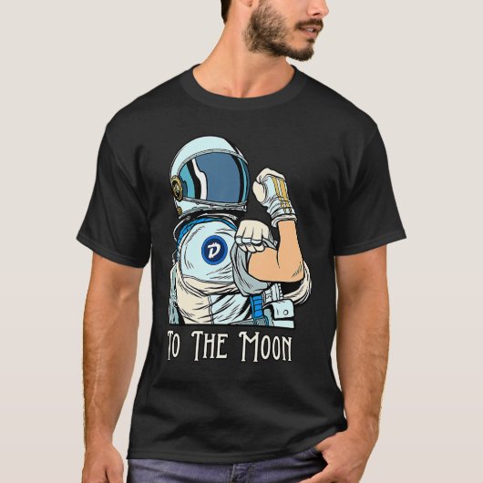 T-shirt Crypto Devise Parler DGB Fun Digibyte Nous pouvons (Devant)