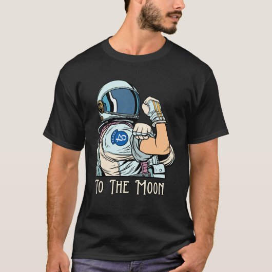 T-shirt Crypto Devise Parler XTZ Fun Tezos Nous Pouvons Le (Devant)