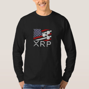 T-shirt Crypto Devise XRP Onduler Internet Money American