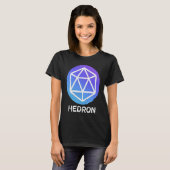 T-shirt Crypto d'hédron sur PulseChain HEX Stake Minding I (Devant entier)