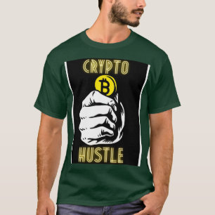 T-shirt Crypto Hustle Bitcoin Ethereum Doge XRP