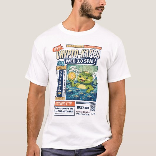 T-shirt Crypto Kappa Web 3.0 Spa (Devant)