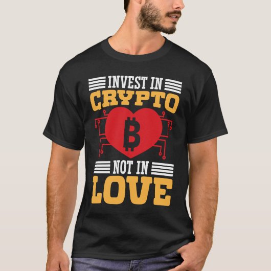 T-shirt Crypto Lover Cryptocurrency Blockchain Trader Fina (Devant)