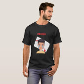 T-shirt Crypto Man Down (Devant entier)