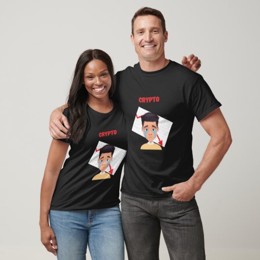 T-shirt Crypto Man Down (Unisexe)
