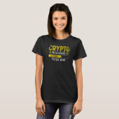 T-shirt Crypto Millionaire Chargement Bitcoin Btc Cryptocu (Devant entier)