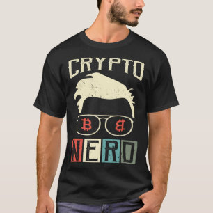 T-shirt Crypto Nerd Bitcoin Cryptodevises Crypto Stock