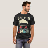 T-shirt Crypto Nerd Bitcoin Cryptodevises Crypto Stock (Devant entier)