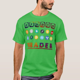 T-shirt Crypto Trader Bitcoin Cryptomonnaie Blockchain