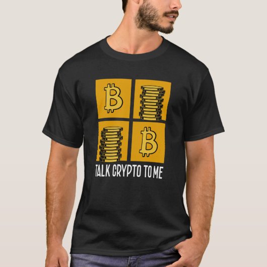 T-shirt Crypto Trader Cryptomonnaie Blockchain Hodl Chande (Devant)