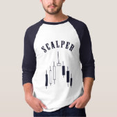 T-shirt Crypto Trader Scalper, Technique de mise à l'échel (Devant)