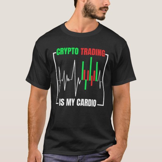T-shirt Crypto Trading Cryptocurrency Trader (Devant)