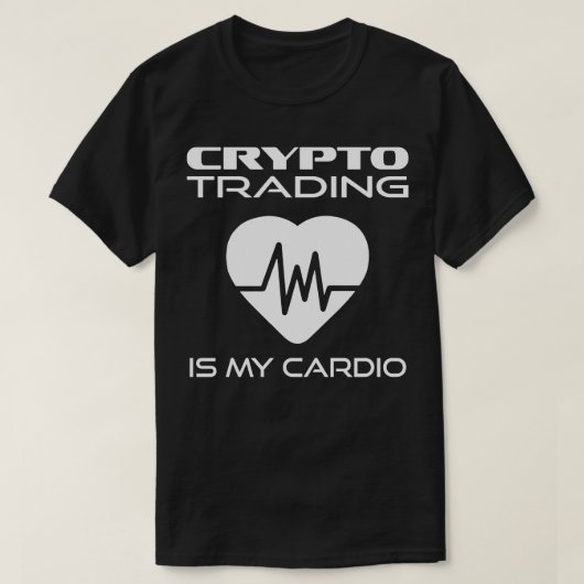 T-shirt Crypto Trading est mon dio (Design devant)