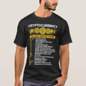 T-shirt Cryptocurrency Blockchain Trader Finance Crypto In (Devant)