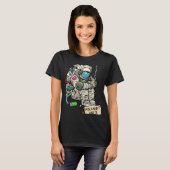 T-shirt Cryptocurrency Talk  Astronaut Hodler Begging For  (Devant entier)