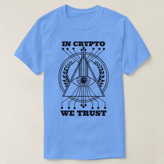 T-shirt cryptomonnaie (Design devant)