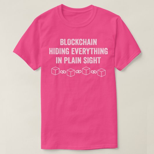 T-shirt Cryptomonnaie Blockchain Ethereum Ether ETH Funny (Design devant)