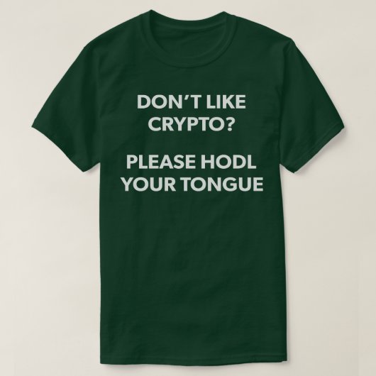 T-shirt Cryptomonnaie Crypto Bitcoin Ether Funny Blockcha (Design devant)