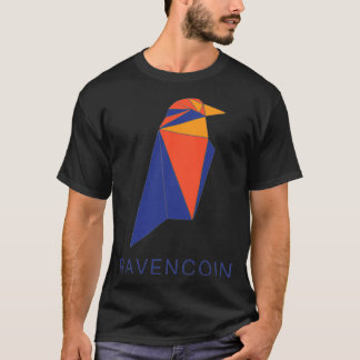 T-shirt Cryptomonnaie de pièce Ravencoin crypto-monnaie RV
