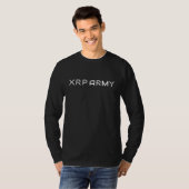 T-shirt Cryptomonnaie Mème XRP Army Quote Hodl Crypto (Devant entier)