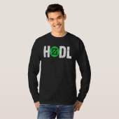 T-shirt Cryptomonnaie pour hommes et femmes Zilliqa Hodl Z (Devant entier)